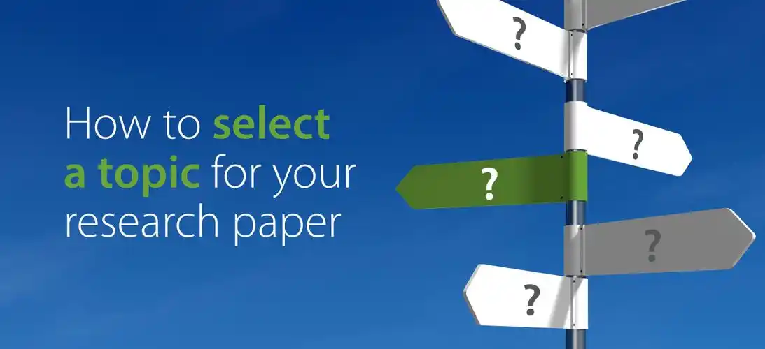 how to select a topic for your research paper