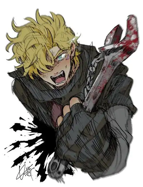 西撒a齐贝林帅气同人插画