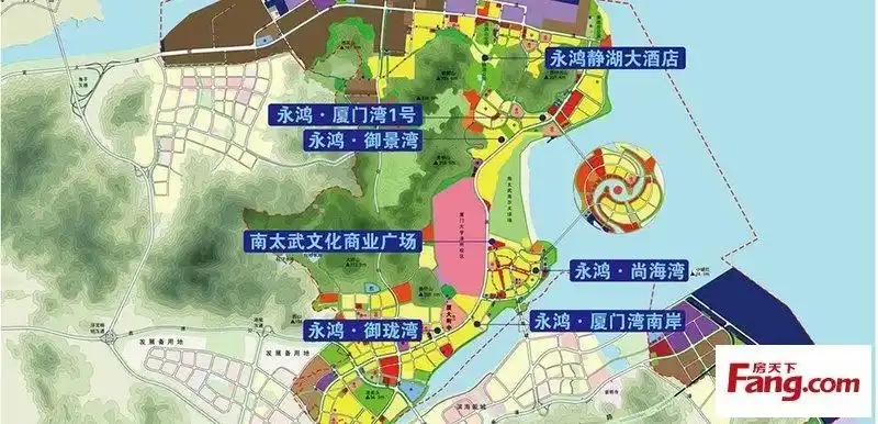 永鸿在漳州港的楼盘真不少,可以说是遍地开花!