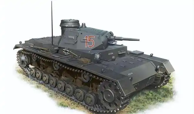 德国三号坦克从二战军事模型封绘中了解历史