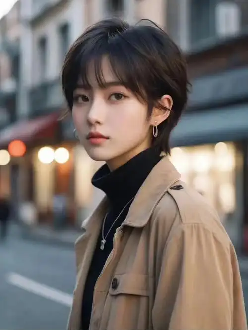 不要错过的短发
挂耳短发
不挑女