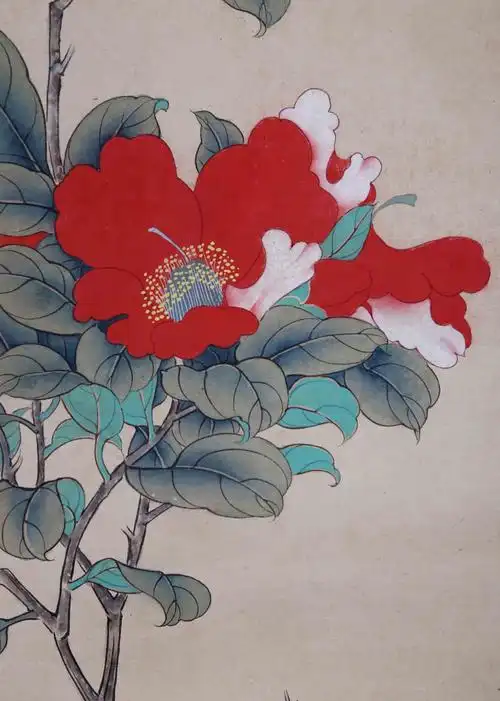 田世光《花鸟》