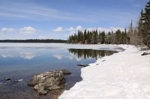 标题:冰雪澄澈-大提顿国家公园