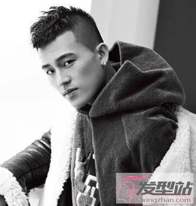 社会发型男小伙精神诠释个性十足痞帅风