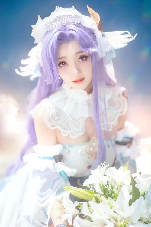 【cos】王者荣耀  大乔花嫁 大乔送你回家,记得给五星好评~@走路摇zly