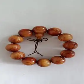 红松木手串琥珀木手串 文玩把玩松木明子东北沉香陈化老料