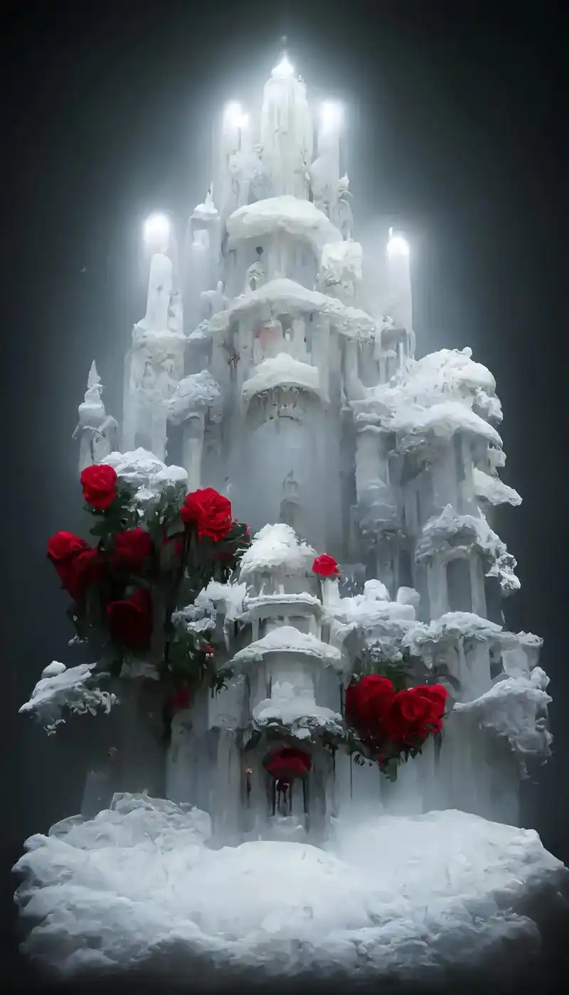 这么漂亮的冰雪奇缘城堡98,一定要分享给你认为最漂亮的人来看 - 抖