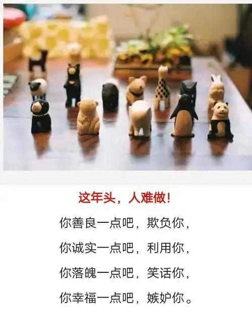 天黑路滑,社会复杂!