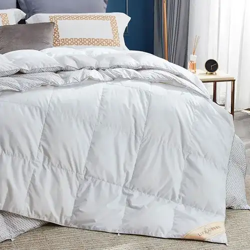 罗莱家纺鹅绒被95白鹅绒四季被羽绒被单双人二合一保暖被子被芯春