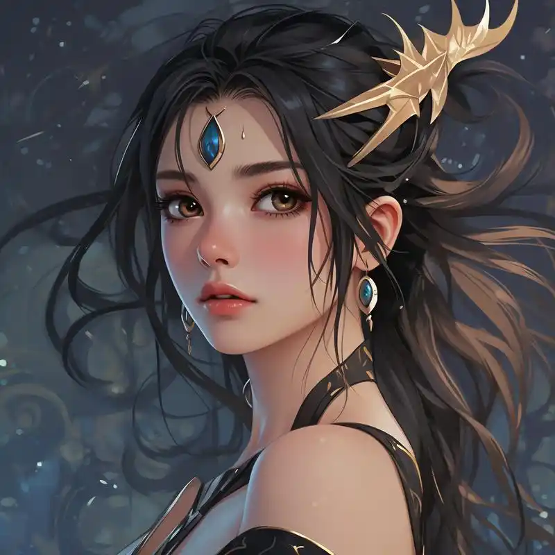 每一张都好绝,天蝎座女生的气质就是不一样,神秘又高贵,真的让人一眼