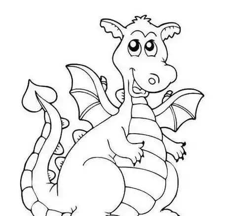 2022最新卡通恐龙简笔画 画恐龙简笔画 儿童