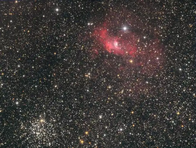 泡泡星云(气泡星云ngc7635)图片