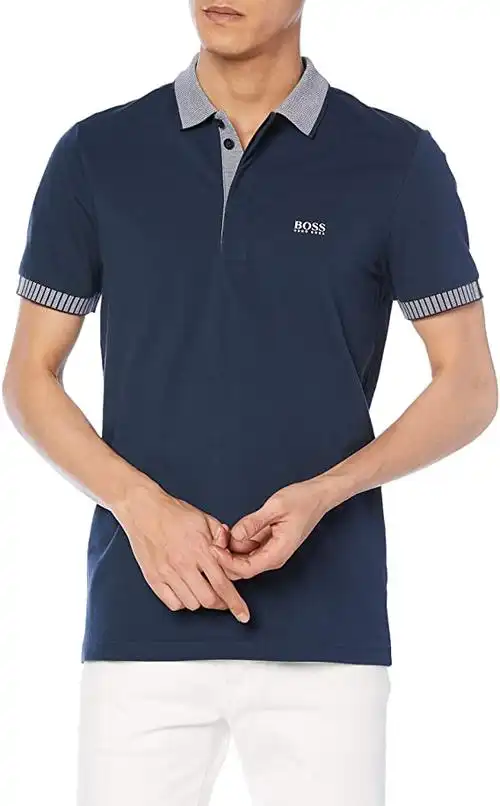 boss 男士 polo 衫【hugo boss】 服饰箱包 - 亚马逊中国