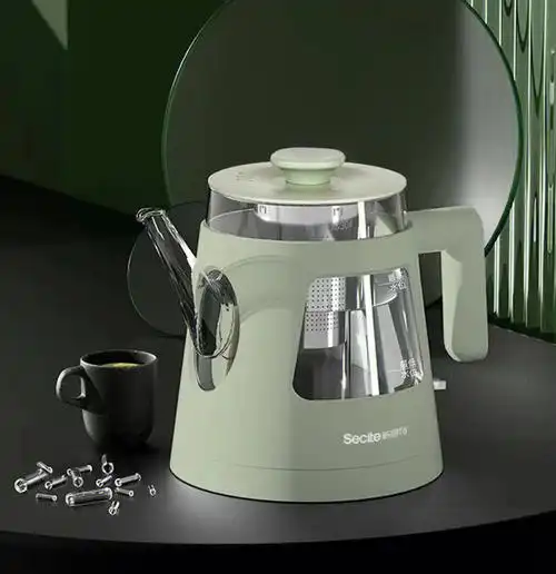 新思特烧水壶也可当养生壶