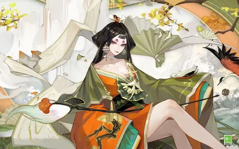 《阴阳师》绘世花鸟卷花合战新皮肤情报(cv:早见沙织)| 流云化墨,纸折