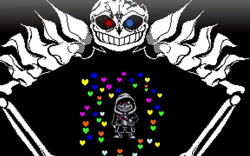 *尘埃极端sans(吃多灵魂的副作用?