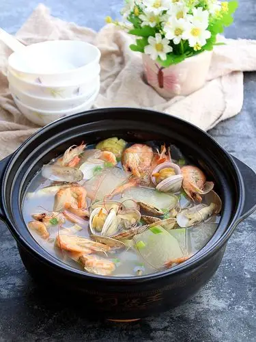 海鲜冬瓜汤的做法