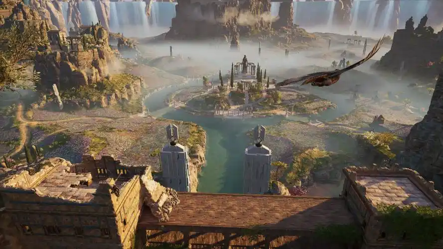 刺客信条奥德赛极乐世界同步地点风景