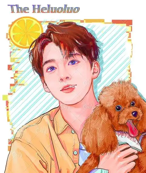 9315出#何洛洛  #r1se  #头像约稿  ##笔记灵感  #procreate绘画