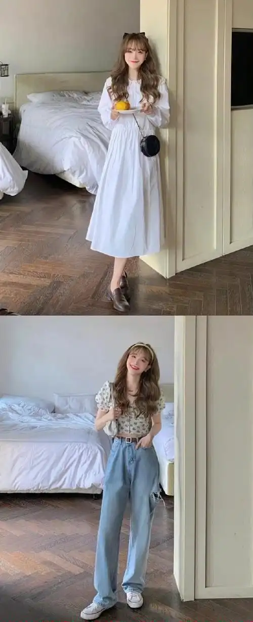 韩系女生夏日显瘦穿搭推荐