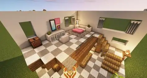 原创我的世界学会大神的8个内饰技巧建筑渣也能盖出漂亮屋子