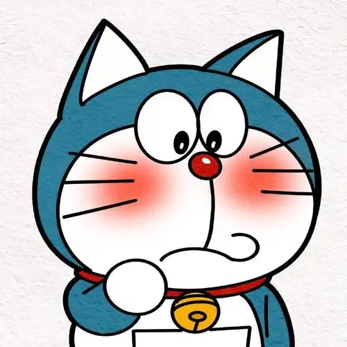 长耳朵的哆啦a梦个性微信头像