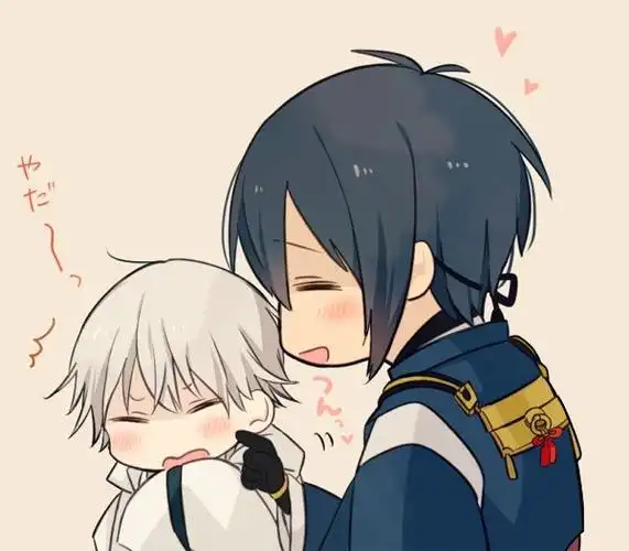 有爱的三日鹤三日月带着幼鹤成长的甜甜故事幼鹤太可爱了(pid=