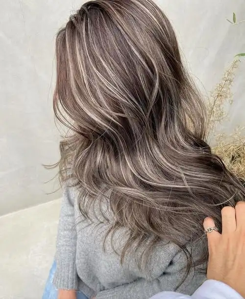 2021发型别瞎染了高光染让你美出回头率好看还有层次感