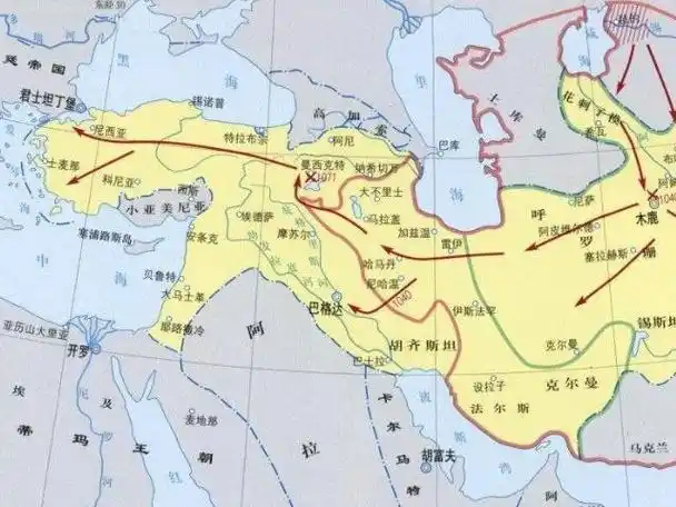 蒙古帝国的三次西征