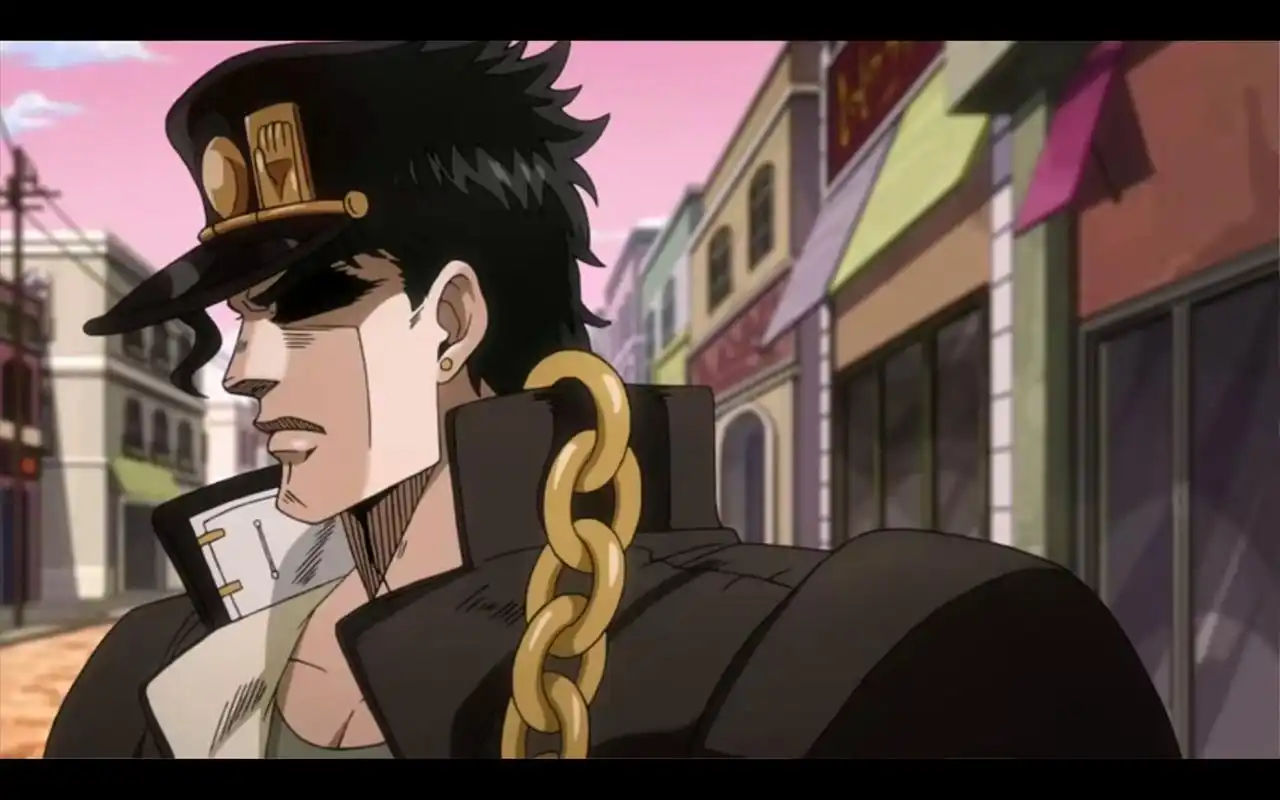 jojo:白金之星虽然无敌,但承太郎"太弱",被三个普通人群殴