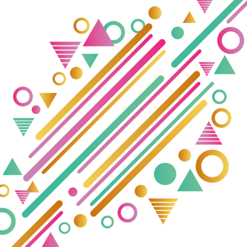 卡通几何矢量图片大全