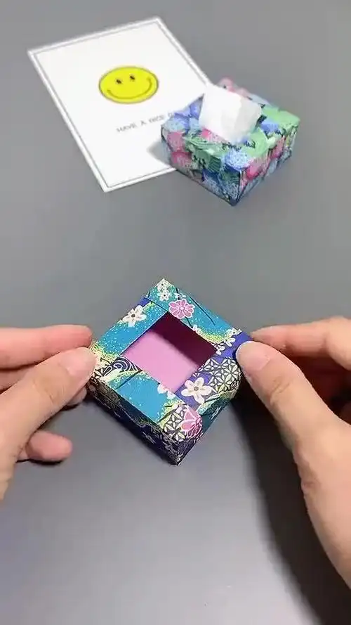 杂物小盒子折纸好看