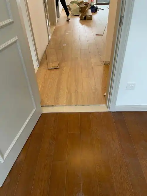 瓷砖直接上铺木地板的一些高低差细节78