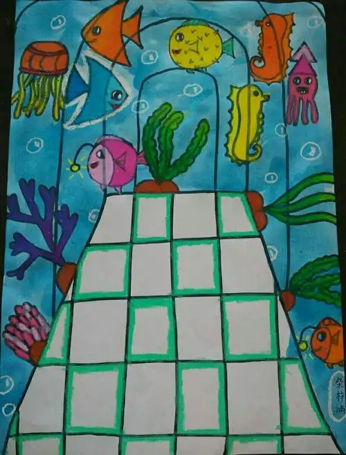 星火画室 参观海洋馆&线描