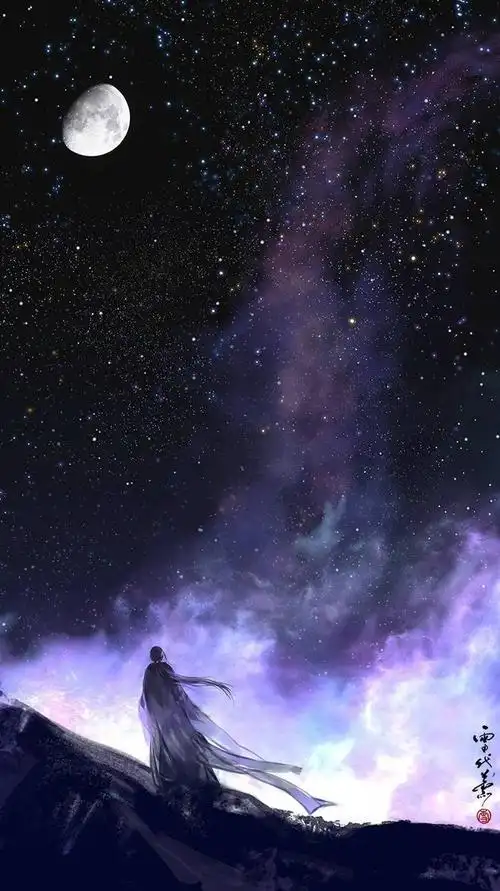 溪芜时shine的分享 星空壁纸 古风壁纸 暗系…-堆糖,美好生活研究所