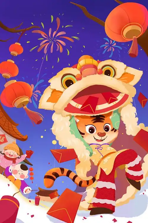 虎年|插画|商业插画|米霍克_原创作品-站酷zcool