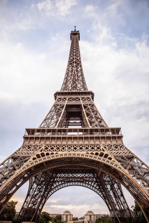 在巴黎的埃菲尔铁塔