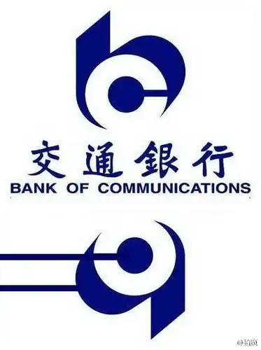 试着把交行的logo翻转了一下