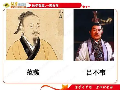 高中 历史  教学课件   复习课件 范蠡 吕不韦