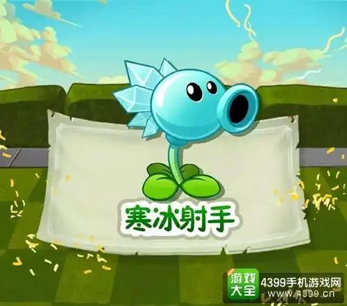 寒冰射手无论是普通的豌豆射手,还是更强力的双重,三重射手,它们都