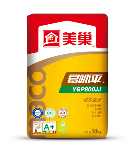 美巢腻子粉家装内墙高强易呱平成品400kf20k耐水800jjgq地下室型