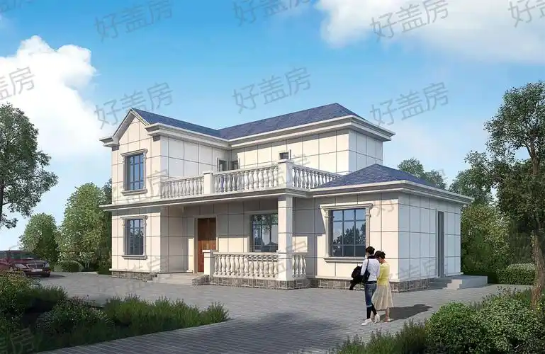 一层半别墅图纸设计图 - 知乎