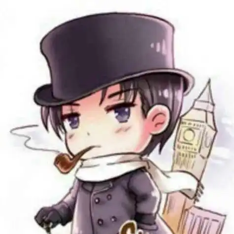 福尔摩斯头像q版女生