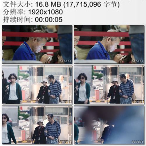 人口老龄化 街头老人 晚年生活 白发 苍老 高清实拍视频素材