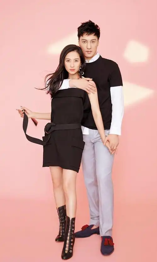 明星夫妻甜蜜时尚大片