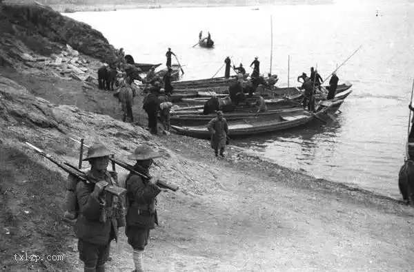 1943年常德会战场景实拍照片