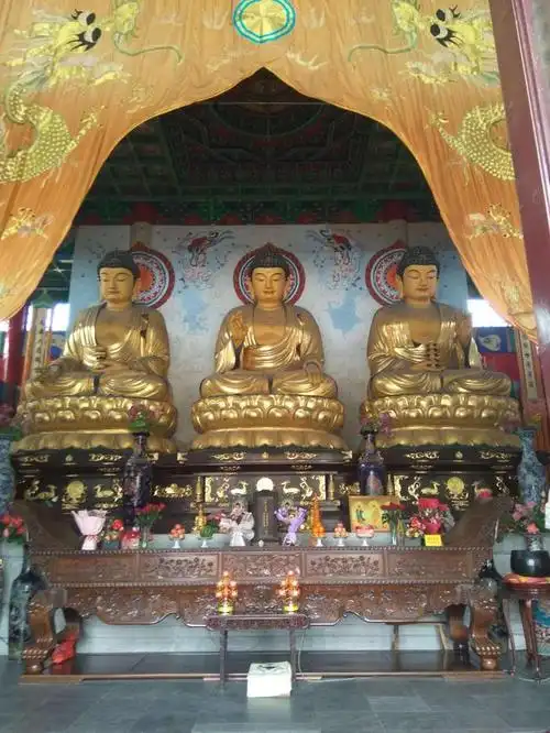 大雄宝殿中的三尊佛像,应该怎么区分?搞不清楚很容易闹出笑话的