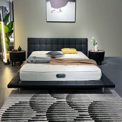 poliform昂达onda悬浮真皮床简约现代极简主卧意式榻榻米双人轻奢