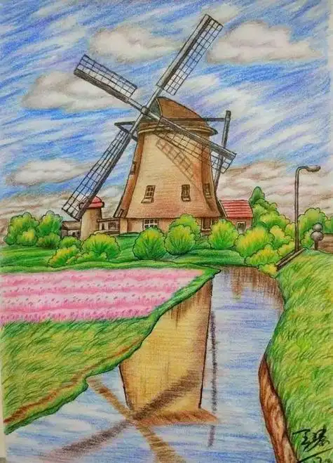 画一幅风景画画一幅风景画最简单教程