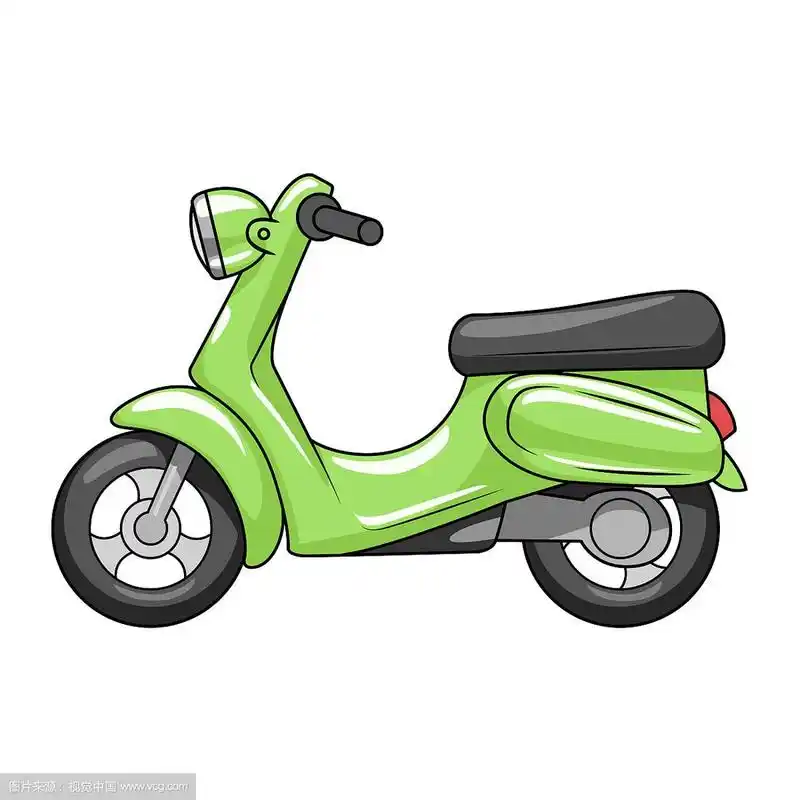 摩托车卡通